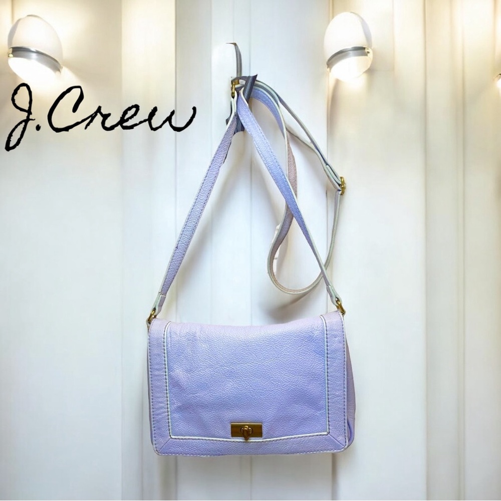 J. Crew Genuine Leather Crossbody Bag